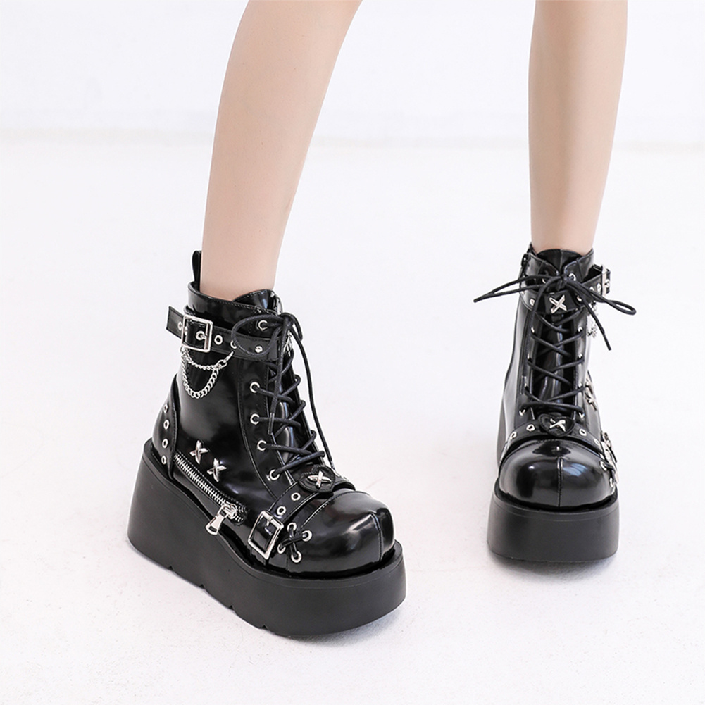 Brand New Ladies Goth Platform - Street Fashion Girl avis et prix