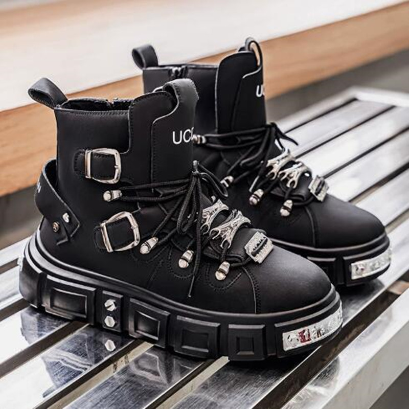 Fashion Rivet Black High top S - Street Fashion Designer avis et prix